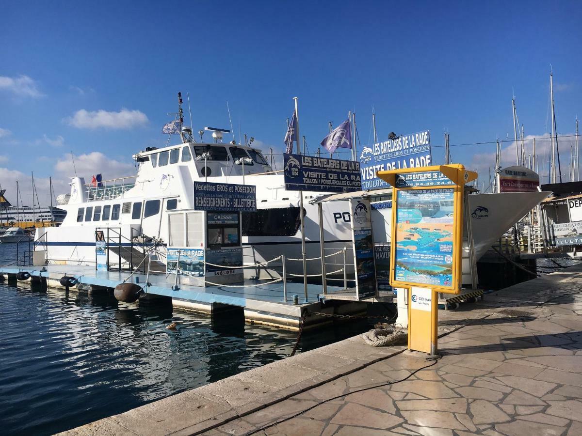 Cosy T2 Port De Toulon - Stade Mayol "Clim, Wifi Gratuit" Dış mekan fotoğraf